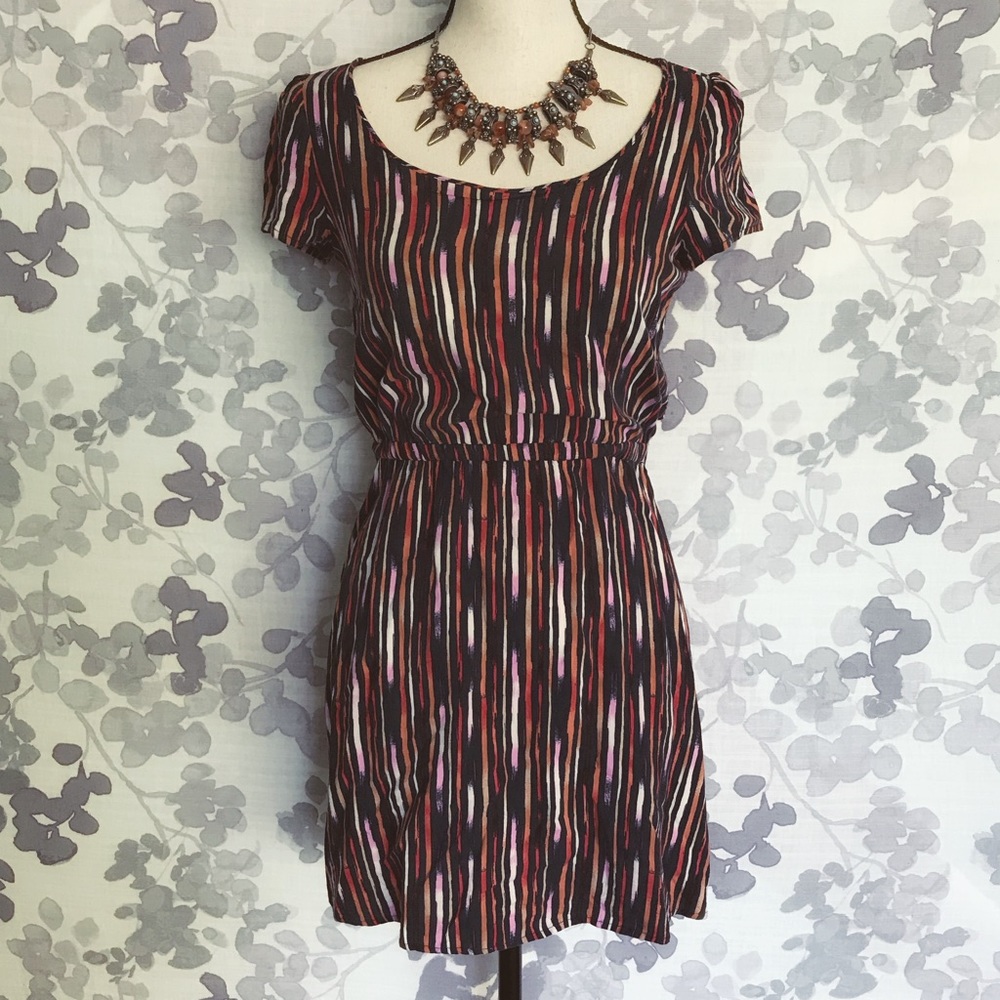 Forever 21 Graphic Print Mod Ethnic dress/tunic
